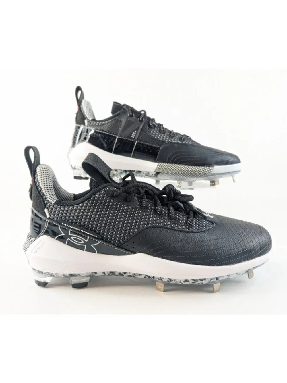 Under Armour Harper 7 Low ST Baseball Cleats Black Men’s Size 13 3025582‑001 NEW